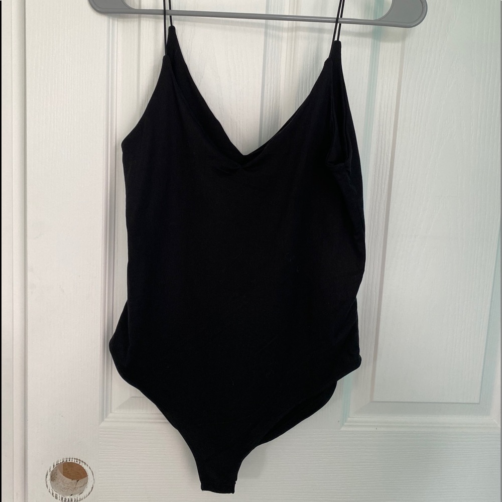 Gaze Black Bodysuit
